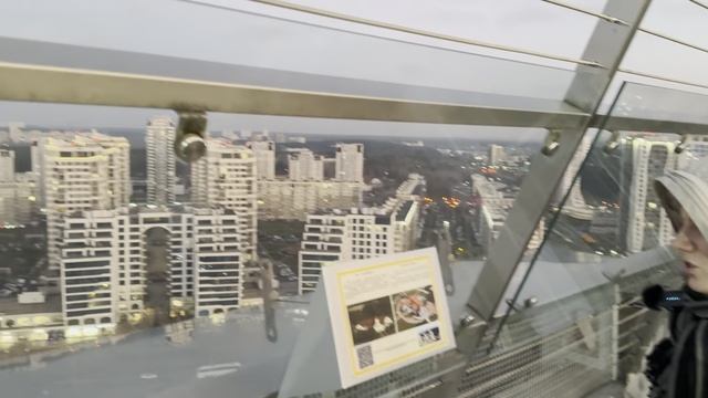 Аглядная пляцоўка Нацыянальнай бібліятэкі (Обзорная площадка) Национальной Библиотеки Мин