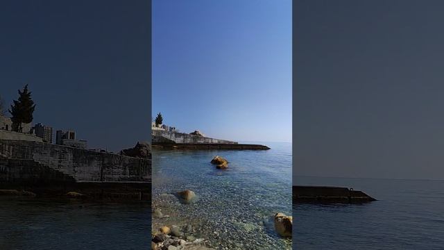 Море. Крым. Алупка.