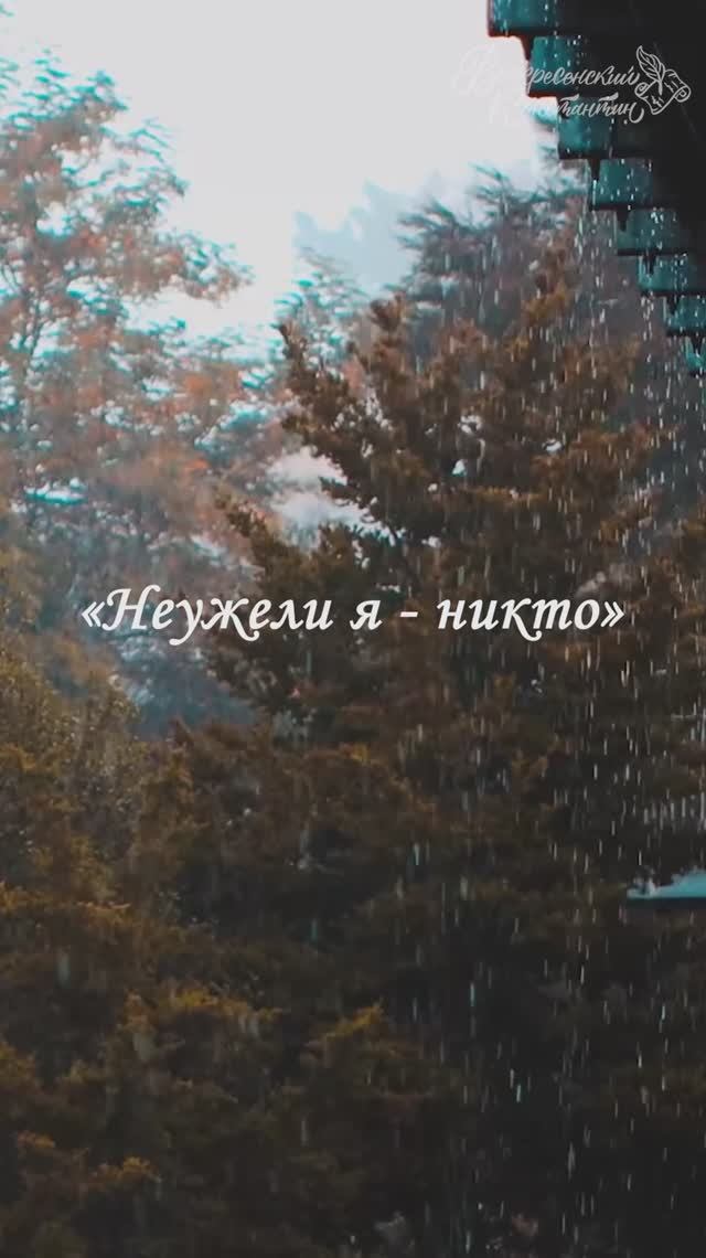 Неужели я - никто (вертикальное)