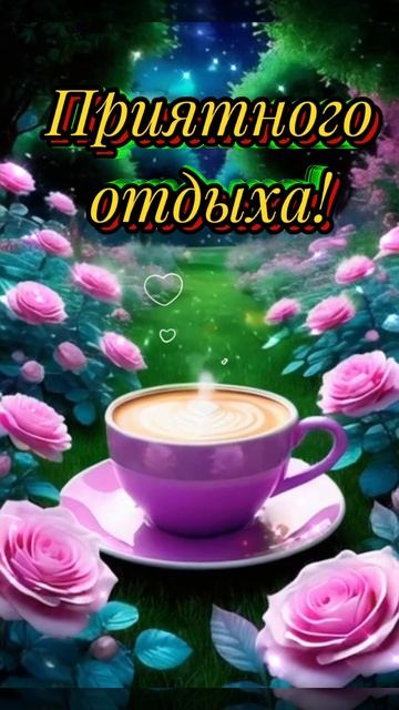 Добрый вечер! Приятного отдыха! Хорошего настроения!