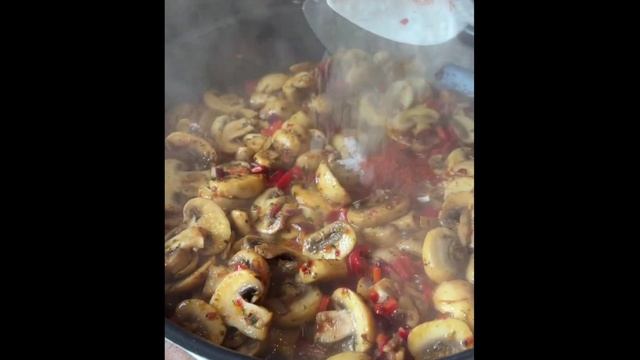 Макаронная запеканка с грибами. Кулинарное Вдохновение