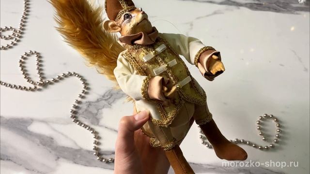 Ёлочная игрушка БЕЛКА-ФРАНТ, полистоун, полиэстер, 25 см, 2007705