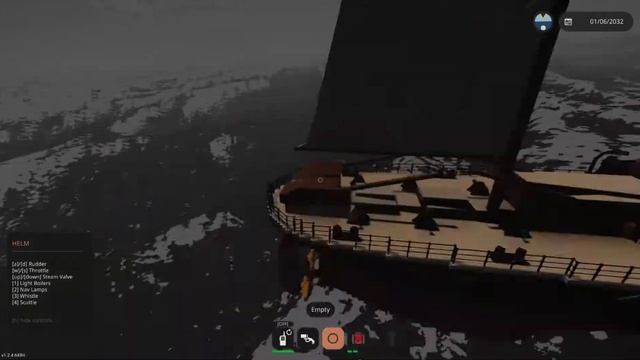 A Later 1800s Ocean Liner Sinks In Stormworks Build And Rescue    Sinking Ship Survival