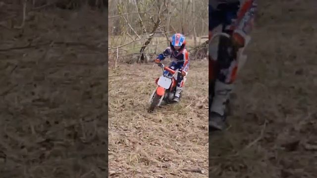Young racer #motorcycle#motovlog#pitbike#music#shortsvideo#funny#shorts#enduro#motocross#stunt