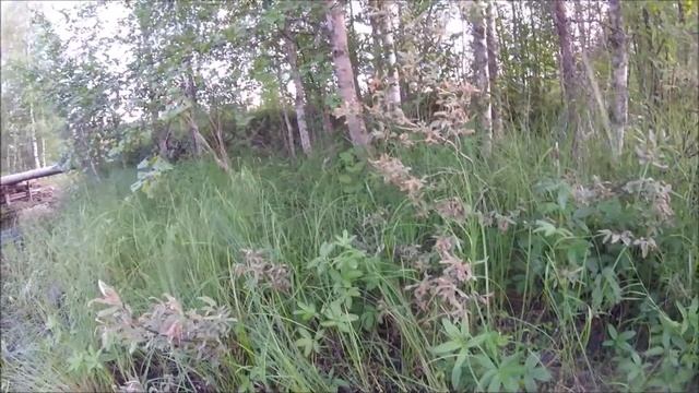 Река Верхняя Куземка, гора мусора, ловим язя