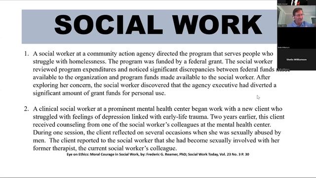 Professional Code of Conduct and Ethical Behavior