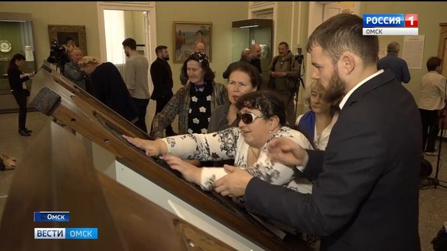 2018, 01 октября. Открытие «Прикосновенного образа» в Музее Врубеля