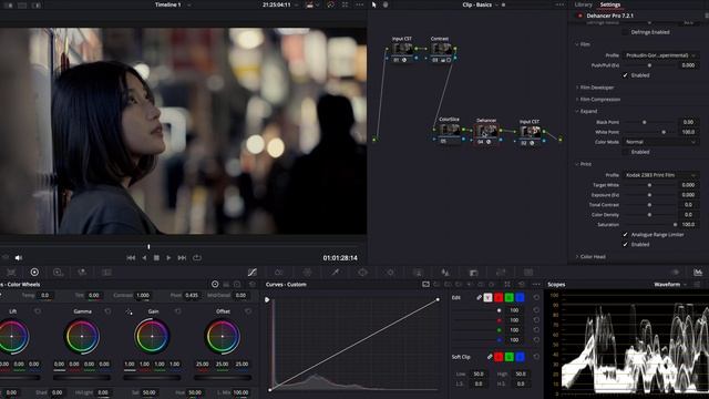 Hollywood Color Grading in 5 Nodes!   DaVinci Resolve & Dehancer #Tutorial