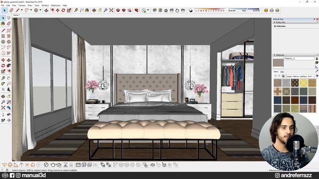Tutorial cena interna - SketchUp + Vray next completa - Vray parte 01/05