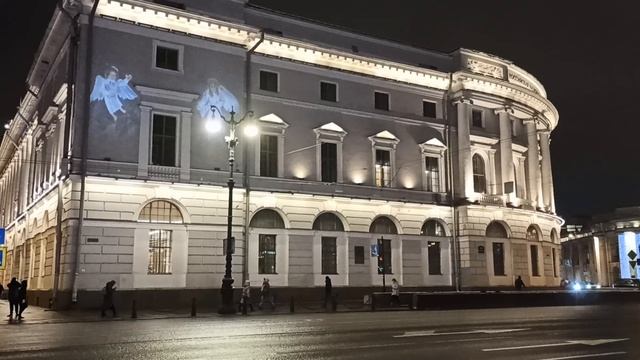 Невский вечером