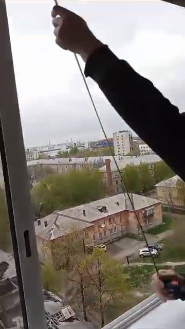 Как замерить сетку на балкон купе!