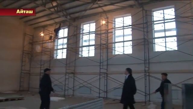 Выезд главы района Д.Ш.Салавова с проверкой строительных работ