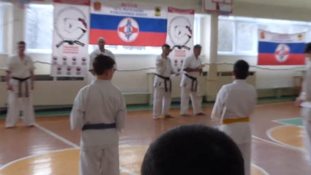 Каратэ сдача на пояс