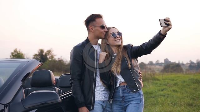 Beautiful Girl Fall in Love With Boyfriend Wearing Black Leather Jacket | By Oujeer