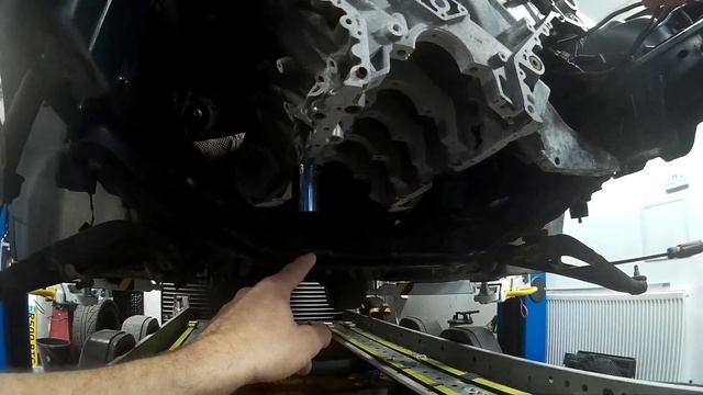 E46 M3 S62 Track Car Build Introduction, Engine positioning, front axle.