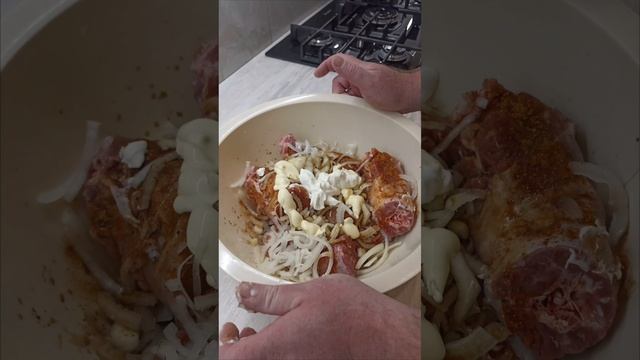 Шеи индейки в духовке.
