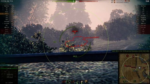 Т-44-122 - World of Tanks - Мастер - Огненная дуга