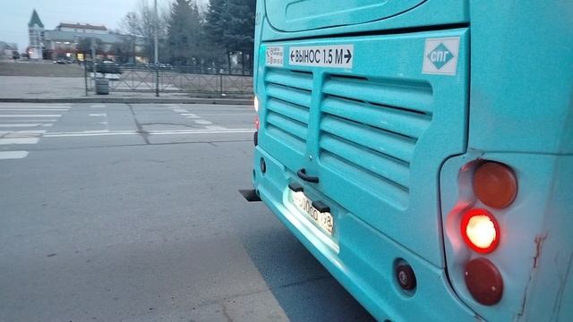 12 марта 2025 г. Автобус 330 маршрут Волгабас 5270.G4 7120 Колпино Пролетарская Улица