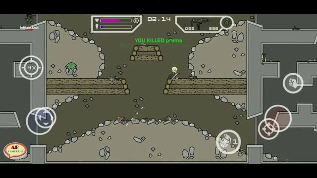 JUNKYARD GAME PLAY IN MINI MILITIA // AB gameplay