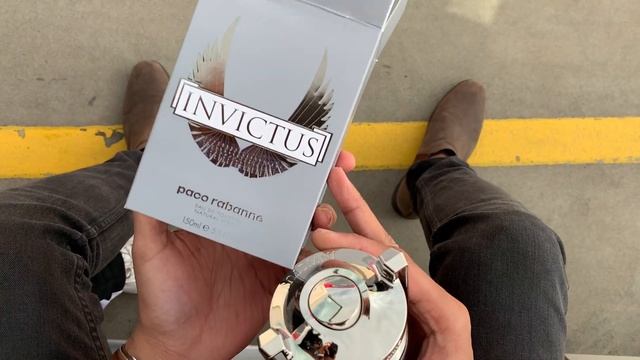 Invictua unboxing | paco rabanne | men perfume EDT #Invictus