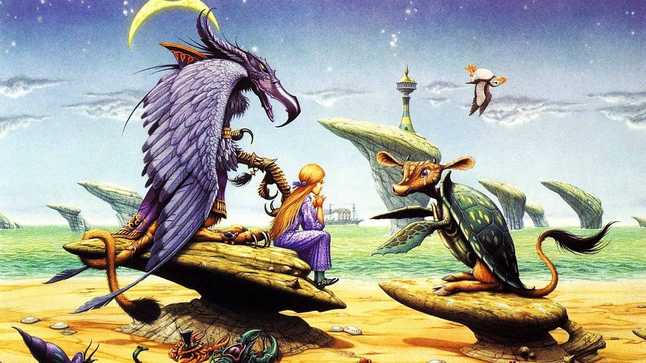 Алиса в стране чудес художника Родни Мэтьюза