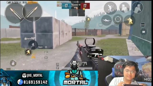Mortal & Mamba vs Regaltos & Rebel, Funny TDM Match, PUBG Mobile live stream Highlights