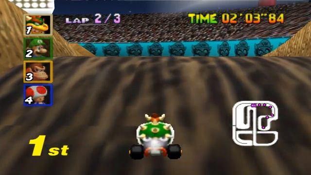 Project 64 - Mario Kart 64 Extra Mode