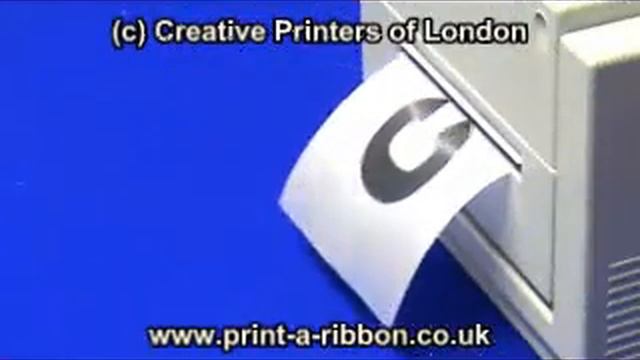 Ribbon Printing Machine, Ribbon Printer. ZX-40 Ultra Ribbon Printer