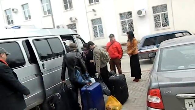 08.04.2014. Отъезд в Венгрию со спектаклем «Герой нашего времени»