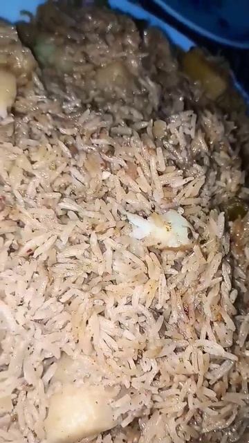 Aloo pulao with mint raita
