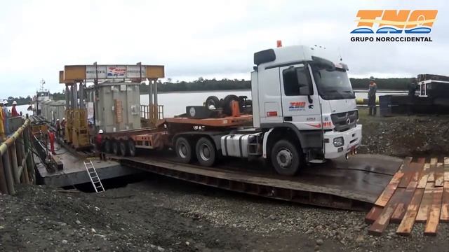 Transportes Noroccidental - Transporte fluvial y de equipamiento especial para Harbin - CELEC EP