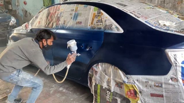 AUDI A3 HOW TO REPAIR AND PAINT A CAR DOOR PANEL