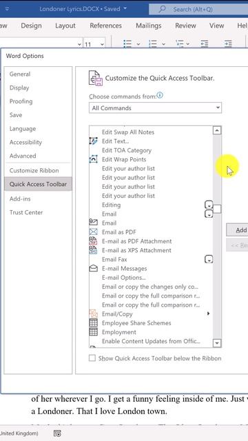 Word tip: Email as a PDF in one-click 🚀 #shorts