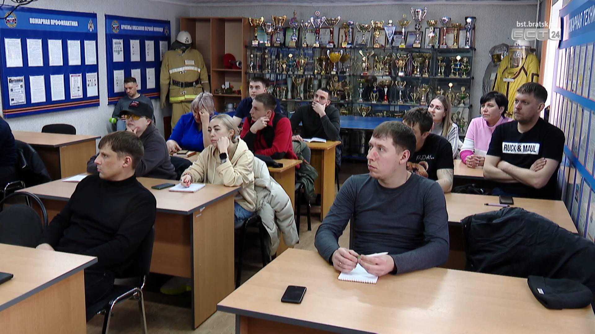 Ряды братской добровольной пожарной дружины пополнили 30 человек