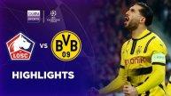 Lille 1 : 2 Borussia Dortmund (UCL 2024/25; 2nd leg)