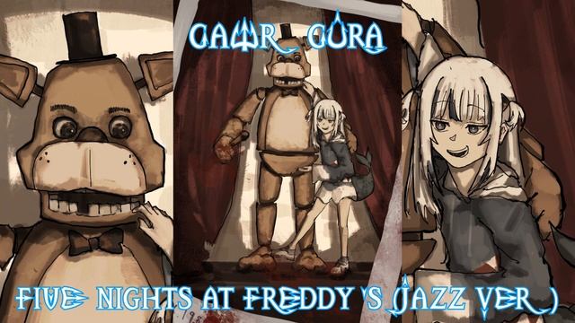 45 Gawr Gura Sings Five Nights at Freddy's (Jazz Ver) By The 8-Bit Big Band (Remastered Audio)