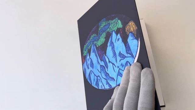 Скетчбук на разъемном механизме