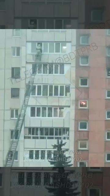 пожар в уфе