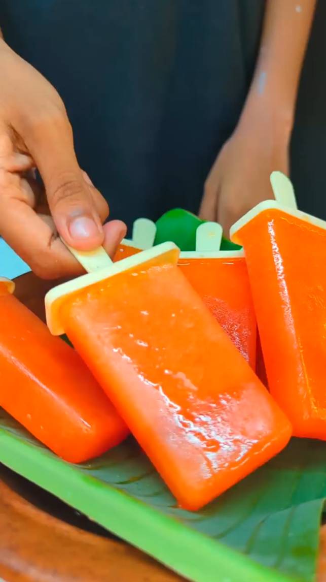 Кульфи из ПАПАЙИ🍦Индийское мороженое! #shorts #garden #советы