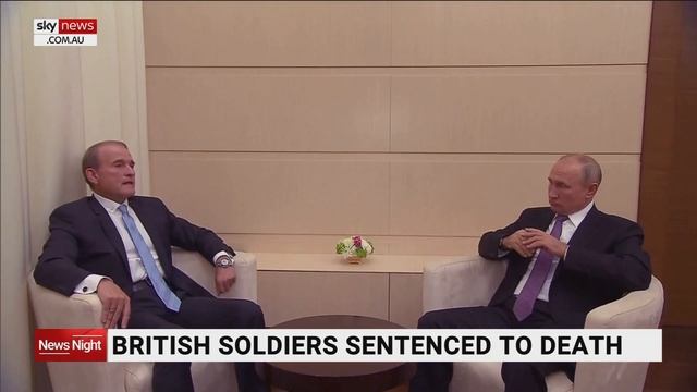 Pro-Russian court sentences British soldiers to death