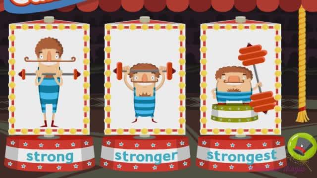 Between The Lions The Best Trampolini Learning Adjectives Game For Kids English - 720
