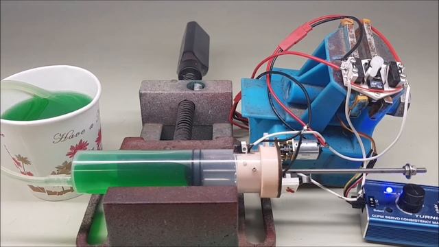 RC Submarine Piston Ballast (add limit switch)