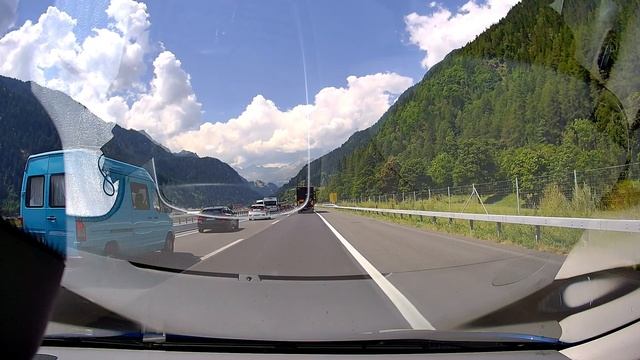Queue Before Gotthard Tunnel in 1440p! - From Malta to Germany, Part 15