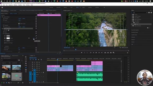 Belajar Adobe Premiere Pro | Membuat Split Screen dengan Mudah