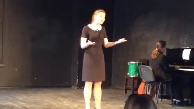 Зачет по вокалу. ГИТИС