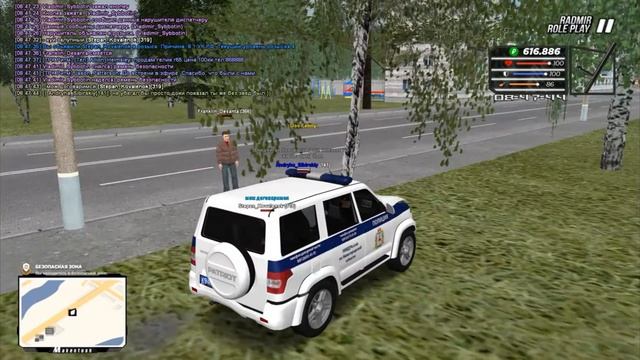 Патруль Радмир Рп 11©ервер Погоня ща престуениками