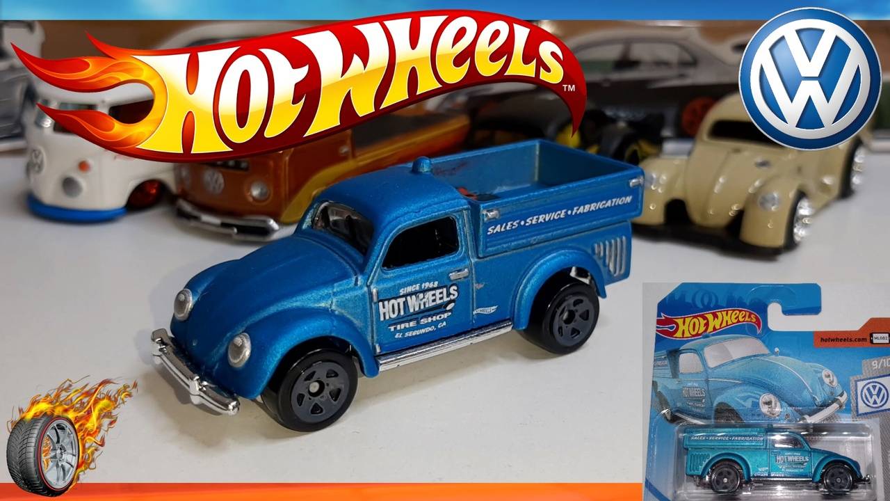 Custom Hot Wheels 49 Volkswagen Beetle Pickup HW Volkswagen 9/10