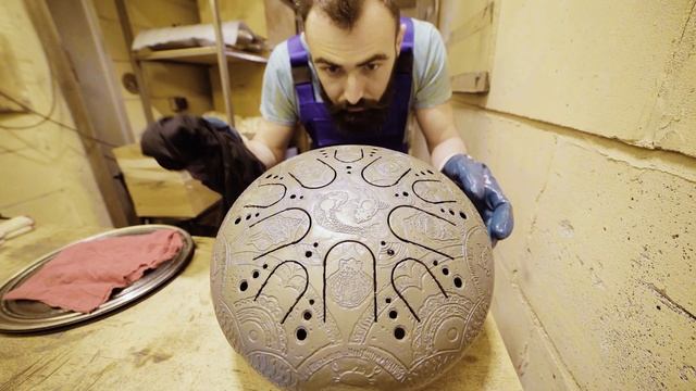HOW TO MAKE TANK DRUM / КАК СДЕЛАТЬ ГЛЮКОФОН / HOW TO MAKE STEEL TONGUE DRUM