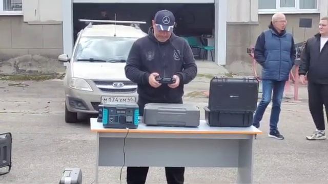 Презентация агродронов в сх институте, г. Курск. Видео 3.