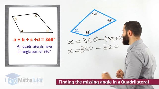 95  Angle sum of a Quadrilateral